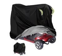 MaxAwe 140 x 66 x 91 cm - Bâche de protection imperméable pour scooter électrique - 420 Oxford - Heavy Duty - Avec bande élastique pour handicap