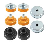 MaxAwe Kit de réparation pour palier de jambe de force arrière gauche et droite pour BMW Série 1 3 X1 E81 E82 E84 E87 E88 E90 E91 E92 E93 33506771737 33506767010 335267676 Référence produit : 4418