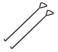 MaxAwe Lot de 2 crochets de 60 cm pour couvercle de canalisation, crochet de canalisation, crochet de gulli, crochet de couvercle de canalisation, crochet pour couvercle de canalisation