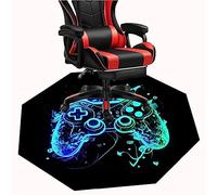MAxba Tapis de Chaise Bureau Gaming Tapis Protection Sol Octogonal for Les Bureaux, Les salles de Jeux, Les salles d'études (Color : 1, Size : 120cm)