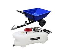 Maxblast Remorque ATV Pulvéristeur 295KG Pour Quad & Accessoires 60 L