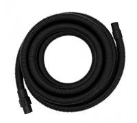 MAXBLAST Tuyau de 5 m d'Aspirateur Industriel Sec & Humide Diamètre 38 mm Extra-Long Flexible en EVA PE Noir Accessoire Extension Outil de Nettoyage des Gouttières