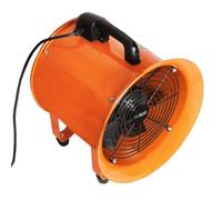 MAXBLAST Ventilateur Industriel d'Extraction de Poussière 300mm Tuyau d'Air Portable de 12m Ventilateur d'Extraction de Fumée d'Atelier Ventilateur de Conduit Industriel en PVC 550W 110V