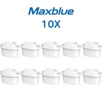 Maxblue Cartouches filtrantes - 10 pièces | Cartouches filtrantes de remplacement pour Brita® Maxtra+® Plus, Maxtra Pro® All-in-1 Filtre à eau