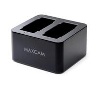 MAXCAM Chargeur de Batterie Double avec câble USB de Type C pour Batterie GoPro Hero 13 Black Enduro