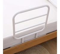 MAXCBD Garde-Corps de lit for Adultes âgés, rampes de Chevet, poignée d'assistance au lit, dispositifs d'assistance à Domicile, 40 x 50 cm, Blanc/Gris (Color : White)