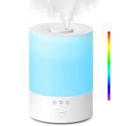 Maxcio Humidificateur d'Air BéBé Amélioré - 30H d'Autonomie, Ultrasonique Silencieux Avec 3 Modes de Brume, 28dB, Arrêt Automatique, 7 LED Veilleuse, Sans BPA