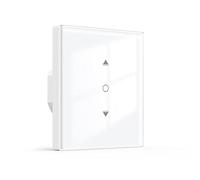 Maxcio Interrupteur Connecté WiFi Volet Roulant Gen 6.1 [Fil Neutre]-1er | Interrupteur Pour Rideau Avec Contrôle De Pourcentage Compatible Alexa, Google Home, Commande Vocale & Minuterie 2.4G