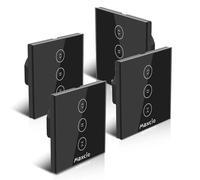 Maxcio Interrupteur Wi-Fi pour volet roulant - Compatible avec Alexa et Google Home, interrupteur Smart Home pour auvent, store, rideau, fonction lever et coucher du soleil