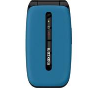Maxcom Comfort MM828 4G Bleu Téléphone portable à clapet avec grand écran, touche SOS et connectivité 4G