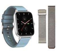 Montre Connectée FW55 IP67 Aurum Pro avec Moniteur de Fréquence Cardiaque Argent