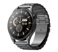 Montre Connectée FW66 IP66 IRON R avec Bracelet Métal Noir