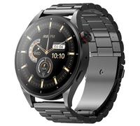 Maxcom Fw66 Iron R - Montre Connectée Avec Bracelet - Métal - Affichage 1.43" - Bluetooth - Noir