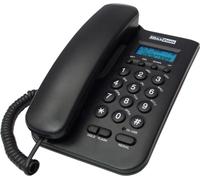 Maxcom KXT100 Téléphone avec identification de l'appelant CLIP, écran bleu rétro-éclairé