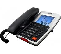 Maxcom KXT709 Téléphone fixe, état neuf, fonction mains libres, écran bleu