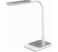 MAXCOM Lampe de bureau LED ML3100 Porto blanche - Lampe à poser, flux 400 lm, LED intégrée