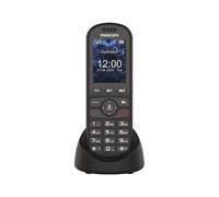 Maxcom M39D SE Téléphone de bureau 4G Téléphone 4G de bureau avec carte SIM, socle de recharge, grandes touches, VoLTE et menu simple, idéal pour le