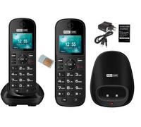 MaxCom MM35D Un téléphone sans fil GSM avec carte SIM - idéal pour plus de mobilité.