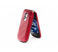 Maxcom MM815 Téléphone à rabat pour personnes âgées 2G avec écran de 6,1 cm facile à lire et volume fort, double téléphone portable sans SIM, grande police, USB-C, design compact et convivial pour
