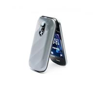 Maxcom MM815 Téléphone à rabat pour personnes âgées 2G avec écran de 6,1 cm facile à lire et volume fort, double téléphone portable sans SIM, grande police, USB-C, design compact et convivial pour