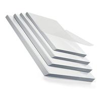 MAXDONE 50 Pochettes de Plastification A3 A4 A5 A6, 80 Microns 50 Feuille | Plastifieuse Feuille de Plastification