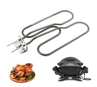 MaxEarn Élément Chauffant 66631 pour Barbecue électrique Weber Q140, Q1400, Inoxydable Éléments Chauffants de Rechange pour électrique Weber, 2200 W 230V