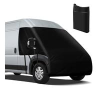 MaxEarn Housse de pare-brise pour FIAT Ducato Serie 8 ab 2006, tissu Oxford 600D Housse de pare-brise, Housse de voiture résistante à la neige, glace, soleil, UV, poussière, eau, Protecteur de