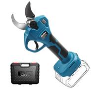 MaxEarn Sécateur électrique sans fil pour Makita BL-18V, 40 mm, ouverture maximale de 65 mm, batterie avec moteur sans brosse, écran LCD, élagueur pour élaguer les arbres (pas de batterie)