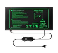 MaxEarn Tapis Chauffant pour Semis 50W, 52×25cm Tapis Chauffant Plante avec Thermostat＆Sonde NTC, Imperméable Température Coussin Chauffant avec Contrôleur pour Germination des Graines, Reptile, Serre