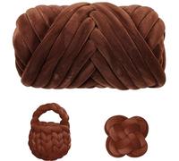 Maxee Laine épaisse 500 g - Chunky Yarn XXL - Pour tricot à la main - Fil textile volumineux pour crochet, paniers, couvertures, coussins, sac à dos, panier pour animaux domestiques