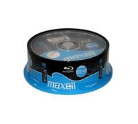 Maxell - 25 x BD-R - 25 Go (135 minutes) 4x - surface imprimable large - spindle