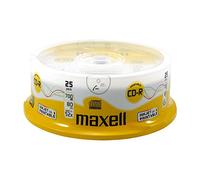MAXELL - 25 X CD-R - 700 MO ( 80 MIN ) 52X - SUPPORT DE STOCKAGE