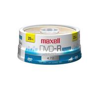 Maxell - 25 x DVD-R - 4.7 Go (120 minutes) 16x - blanc - surface imprimable par jet d'encre - spindle