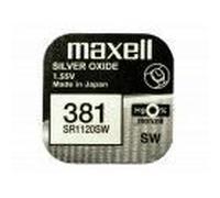 Maxell 381 SR1120SW Silver Oxide 1,55v
