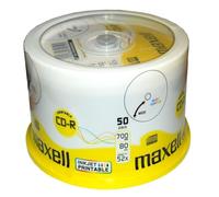 Maxell 50 x CD-R 700 Mo ( 80 min ) 52x support de stockage