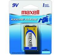 Maxell 721150 9 Volt Alkaline Battery Single 1 Pack