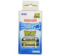Maxell 723815 AAA Performance Long Lasting Alkaline Batteries - 36 Pack, Computer