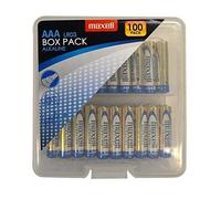 MAXELL 790410 LOT DE 100 PILES ALCALINES LR03 AAA
