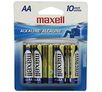 Maxell AA Alkaline Battery-10Pk Blister(Lr6)