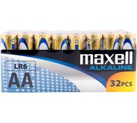 Maxell Alkaline Lr6 Piles Aa - Lot De 32[Z287]