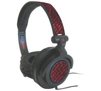 Maxell Amplified Headphones Noir, Rouge Bandeau Casque - Casques (Bandeau, avec Fil, 10-23000 Hz, 106 DB, 32 Ohm, Noir, Rouge)