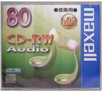 Maxell Blank CD-RW Digital Audio Music 80min CDRWA80MQ.1TP NEUF du Japon