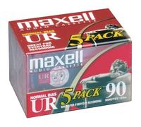 Maxell Cassette audio 90 min jeu de 5