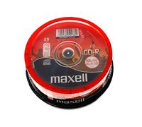 Maxell CD-R XL II Audio Pro 80 min, 25 pièces en cake box