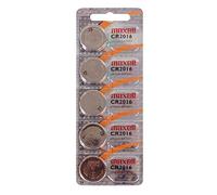 Maxell CR2016 Lot de 5 piles au lithium 3 V