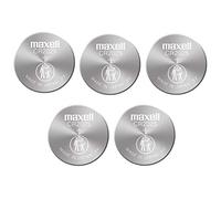 Maxell Piles bouton CR2025 – Lithium 3 V – Lot de 5