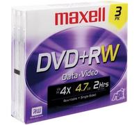 Maxell DVD 4,7 + RW (Lot de 3)