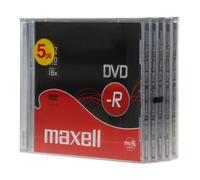 Maxell - DVD-R x 5 - 4.7 Go - support de stockage G