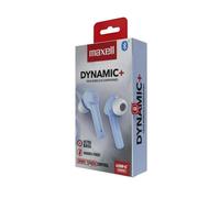 Maxell Dynamic Wireless Headphones With Charging Case Bluetooth Blue