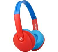 Maxell KIDZ HP-BT350 Casque Bluetooth pour enfants, petit format, rouge/bleu